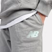 New Balance French Terry Stacked Logo Hoodie Jog Set grau 45272 5