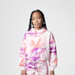 Jordan Triple Team All Over Print Hoodie lichtroze 42920 1