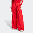 adidas Originals Pantaloni Wide-Leg Intrecciati a 3 Strisce rosso 42962 1
