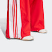 adidas Originals Pantaloni Wide-Leg Intrecciati a 3 Strisce rosso 42962 4