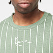 Karl Kani SIGNATURE PINSTRIPE TEE green/white zielony 44835 3
