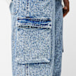 Karl Kani OG K SIDEPOCKET BAGGY DENIM VINTAGE mid blue plava 44855 4