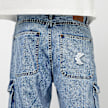 Karl Kani OG K SIDEPOCKET BAGGY DENIM VINTAGE mid blue plava 44855 6