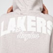 Mitchell & Ness NBA Elite Neutrals Oversized Hoodie LA Lakers grigio 44921 6