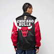 Mitchell & Ness NBA Team Origins Satin Jacket Vintage Logo Chicago Bulls nero 44930 2