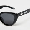 SNIPES Lunettes de soleil œil de chat noir 44999 3