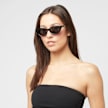 SNIPES Lunettes de soleil œil de chat noir 44999 4