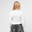 Felicious Basic Tight Logo Longsleeve blanc 45017 2