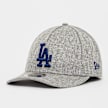 New Era 9FORTY Cotton Weave Los Angeles Dodgers grau 45038 1