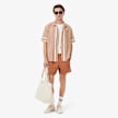 Lacoste Oberhemd beige 45065 4