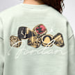 Jordan Brooklyn Fleece Crew verde 45111 4