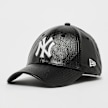 New Era Female 9FORTY Crinkled PU New York Yankees noir 45185 1