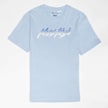 Karl Kani Kani Flames Oversized Tee Junior bleu 45229 1