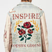 Smoke Rise Varsity Denim Jacket plava 45345 6