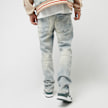 Smoke Rise Wave Effect Jeans plava 45348 2