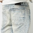 Smoke Rise Wave Effect Jeans plava 45348 5