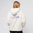 New Balance Multi Color Logo Hoodie beige 45389 1