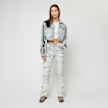Smoke Rise Denim Trucker Nylon Mixed Media Jacket blau 45411 6
