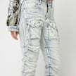 Smoke Rise High Rise Stacked Side Pinching plava 45415 3