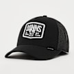 DJINNS HFT Cap DNC Wafflemelange schwarz 45419 1