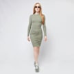 Urban Classics Ladies Rib Dress vert 45513 3