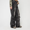 Smoke Rise High Rise Multi Cargo Wide Leg Jeans grigio 45397 4
