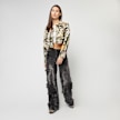 Smoke Rise High Rise Multi Cargo Wide Leg Jeans grigio 45397 8