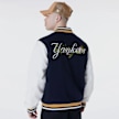 New Era MLB Floral Varsity Jacket New York Yankees blauw 45531 2