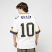 Mitchell & Ness NCAA White Jersey  1999 Tom Brady Michigan Wolverines wit 45549 2