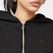SNIPES Small Logo Essential Oversized Zip Hoodie noir 45590 3
