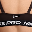 Nike Pro Indy Plunge Bra brązowy 45607 3