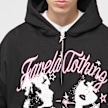 FAVELA Woman Star Frontzip crna 45621 3
