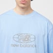 New Balance Reflective Globe Graphic Tee plava 45647 3