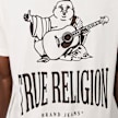 True Religion Vintage Crackle Buddha Tee weiß 46960 3