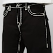True Religion Ricky Relaxed Straight Jeans crna 46967 3