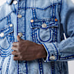 True Religion Rope Stitch Jimmy Jacket blau 46974 3