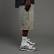 SNIPES S Cube Inside Out Baggy Denim Shorts bleu 45870 3