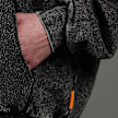 SNIPES S Emblem Inside Out Oversized Zip Hoodie noir 45909 4
