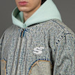 SNIPES S Emblem Inside Out Denim Jacket bleu 45911 3