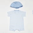 Nike Towel Terry Short Sleeve Romper bleu 46072 2
