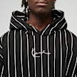 Karl Kani Signature Logo Pinstripe Oversized Hoodie noir 46113 3