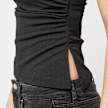 Decibel Asymmetrical Bandeau Top noir 46171 3