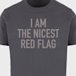 Mister Tee Nicest Red Flag Tee grau 46208 3