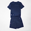 Nike   Dri-Fit Tee and Shorts Set blau 46251 2
