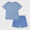 Nike Dri-Fit Shortsleeve Tee Short Set azul 46250 2