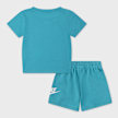 Nike Club Tee & Short Set blauw 46269 2