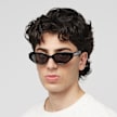 Karl Kani Lunettes de soleil rétro noir 46373 5