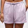 Jordan Brooklyn Fleece French Terry Short violeta 46502 2