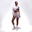 Jordan Brooklyn Fleece French Terry Short fioletowy 46502 5
