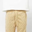 Urban Classics Jacquard Velvet Wide Sweatpants bege 46786 3